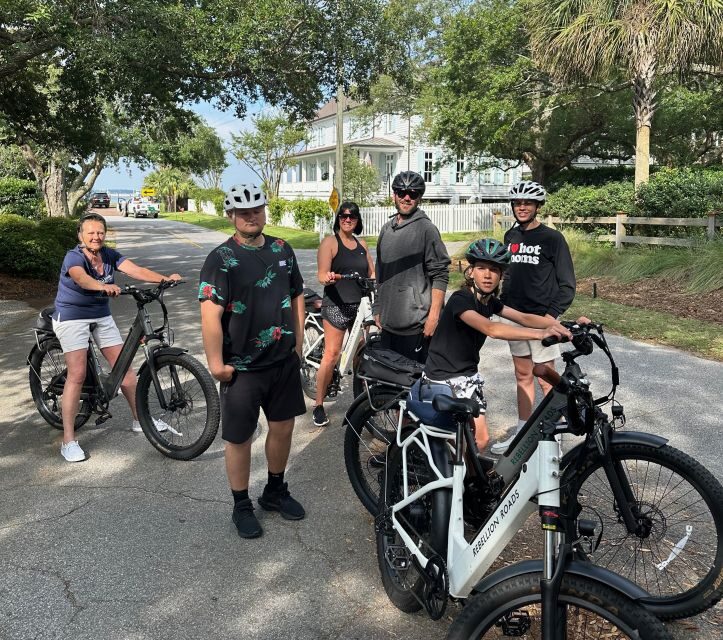 Charleston: Film & OBX Locations E-Bike Tour - Alhambra Hall Pass-By: Scenic Views Without Turning It Into a Whole Detour