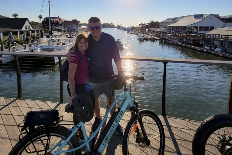 Charleston: Film & OBX Locations E-Bike Tour - The Wreck of the Richard & Charlene: When the Stop Feels Like a Lesson