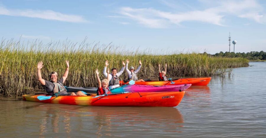 Charleston: Folly Beach Afternoon Kayak Dolphin Safari - Key things to know before you go