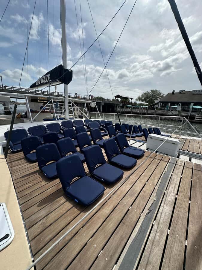 Charleston Harbor Daytime Sightseeing Cruise with Music - Boarding at Shem Creek: where to find the Palmetto Breeze