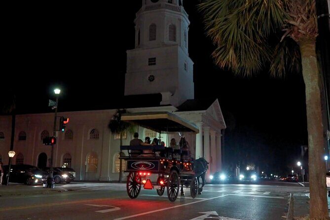 Charleston Haunted Horse and Carriage Evening Tour - Old Exchange, Provost Dungeon, and Four Corners of Law