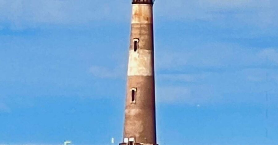 Get Out of Town! Lighthouses, Beaches and Forts Tour - Morris Island lighthouse views: the best quick “stand here” moment