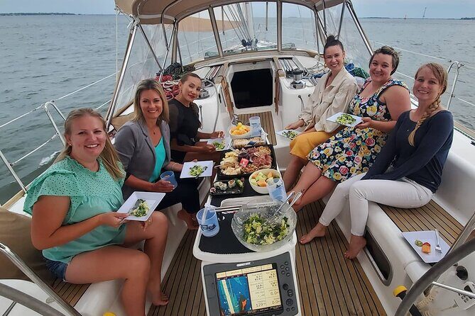 Private Luxury Sunset Sail on the 50ft Sailing Yacht Fate BYOB - Private Luxury on a 50ft Yacht: Why the “From the Water” View Wins