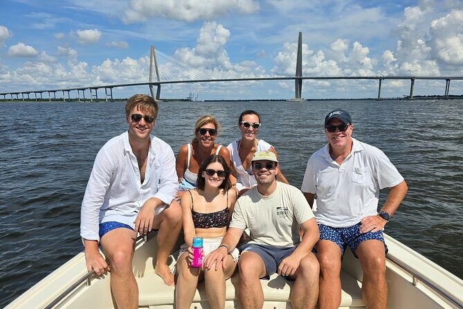 Private Sunset BYOB Boat Ride on Southern Charm - Ravenel Bridge history talk: why that stop matters