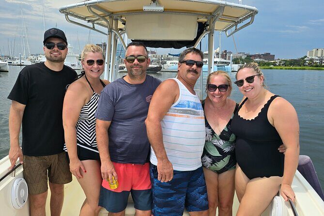Private Sunset BYOB Boat Ride on Southern Charm - Yorktown aircraft carrier views and what to look for